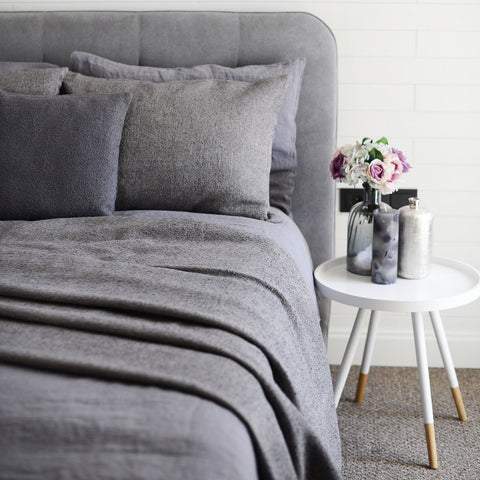 Hand-woven Bedspread Boucle